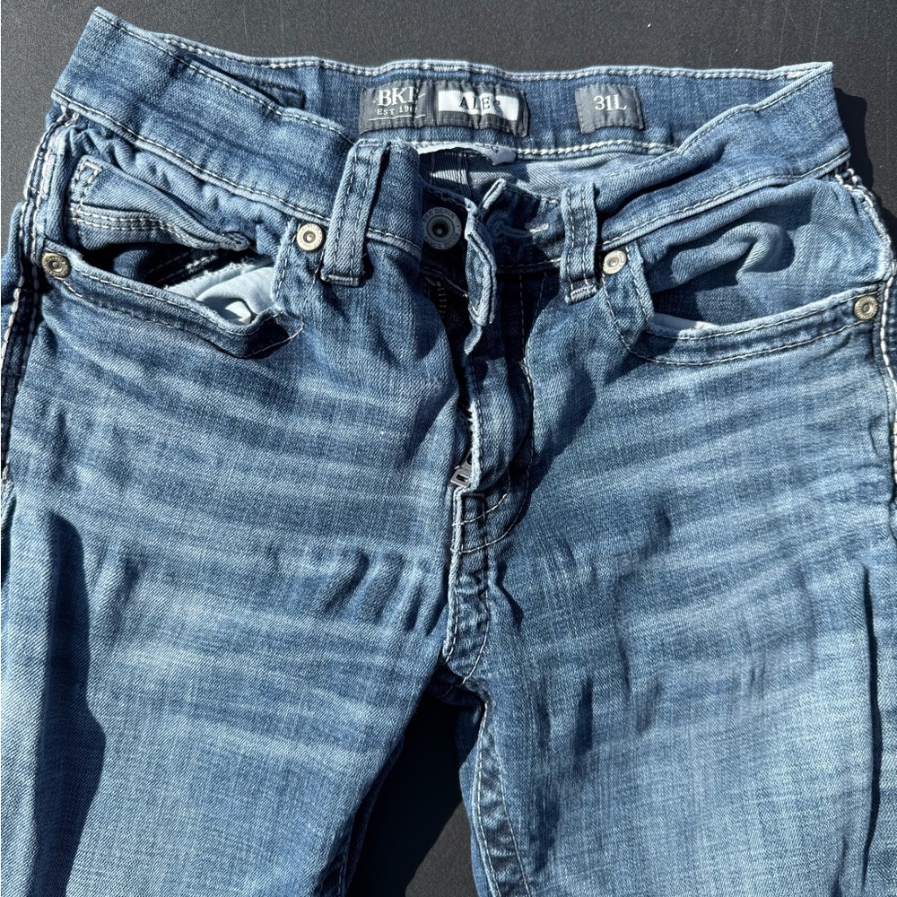 BKE Alec Straight Leg Jeans - 31x34